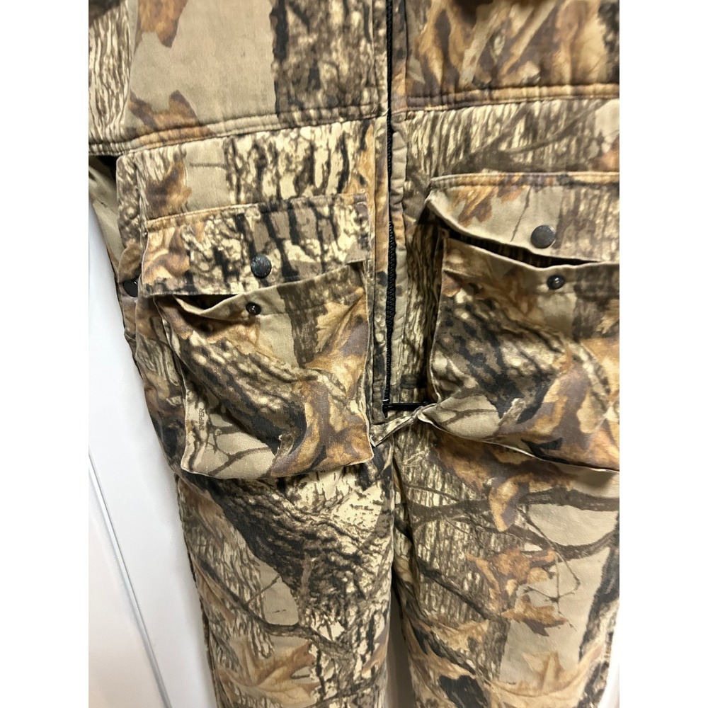 Northwest Territory Mens XL Insulated Camo Hunting Coveralls Sniper Hooded Suit - Picture 3 of 16
